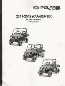 2011 polaris ranger 800 xp service manual pdf manual